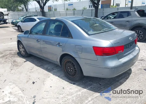 2009 Hyundai Sonata Gls from USA, damaged, VIN 5NPET46C59H424912
